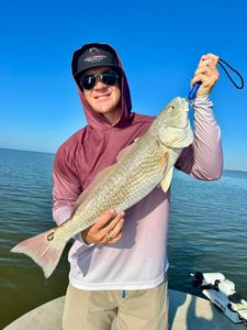 Inshore fishing for redfish in Matagorda Bay